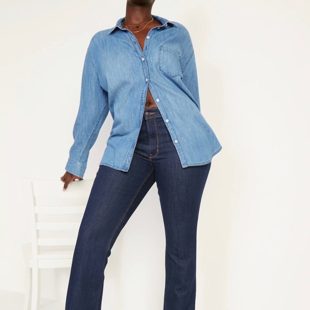 Old Navy Sweetheart Dark Blue Bootcut Jeans